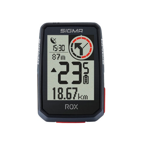 Велокомп'ютер Sigma Sport ROX 2.0 Black Top Mount 