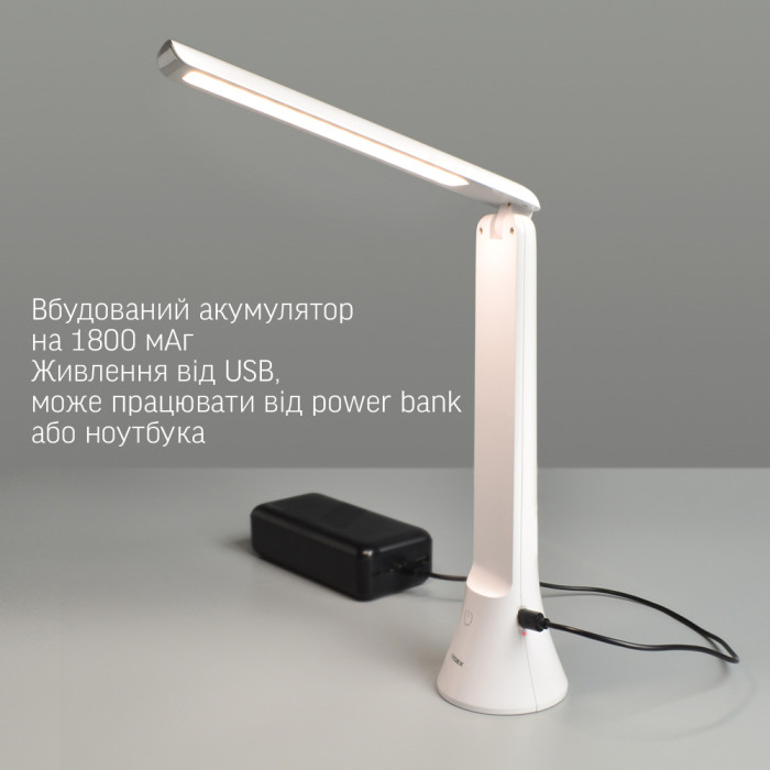 Лампа настiльна-ліхтарик VIDEX TF11W 5W 3000-5500K