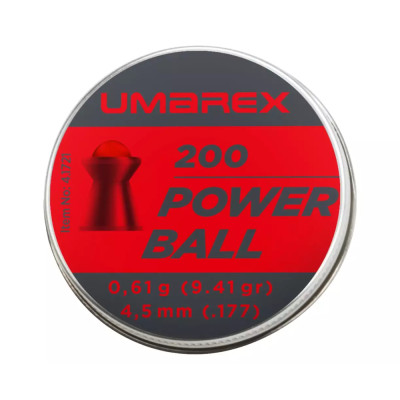 Кульки Umarex Powerball  0.61гр. кал.4.5(.177) 200шт.