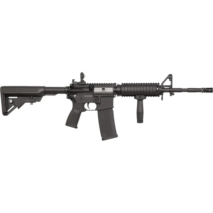 Страйкбольна гвинтівка Evolution Recon SOPMOD 14.5" Carbontech AEG 6 мм Cashmir Black