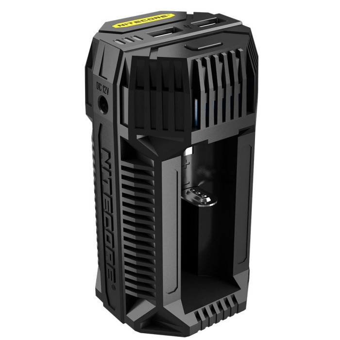 Зарядний пристрій автомобільний Nitecore V2 6А-2xUSB (2.1 A)
