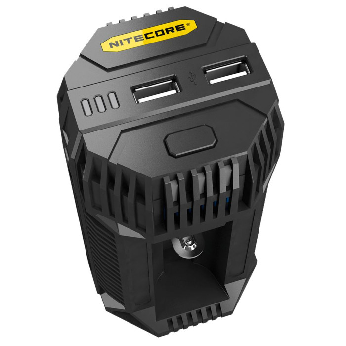 Зарядний пристрій автомобільний Nitecore V2 6А-2xUSB (2.1 A)