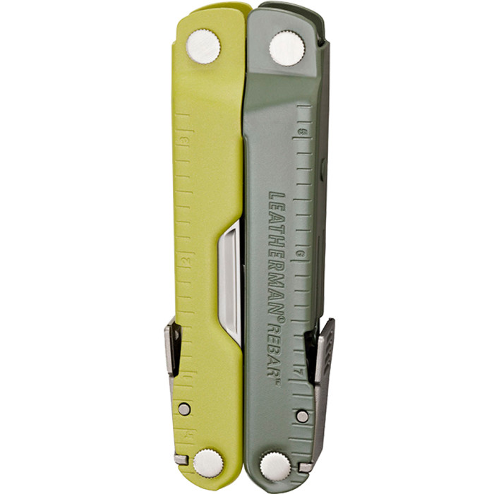 Мультиінструмент Leatherman Rebar Mossy Slate, нейлоновий чохол 