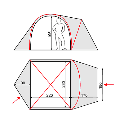 Намет Terra Incognita Oazis 5 (пісочний) 