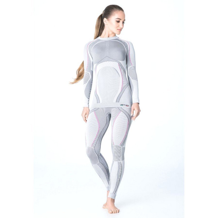 Футболка Accapi X-Country Long Sleeve Shirt Woman 950 silver, XL/XXL 