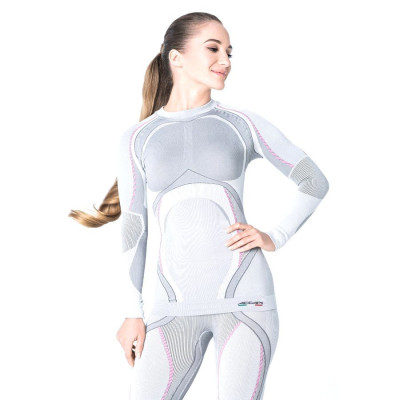 Футболка Accapi X-Country Long Sleeve Shirt Woman 950 silver, XL/XXL