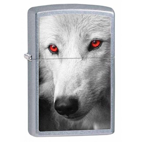 Запальничка Zippo 207 Wolf With Red Eyes (28877) 