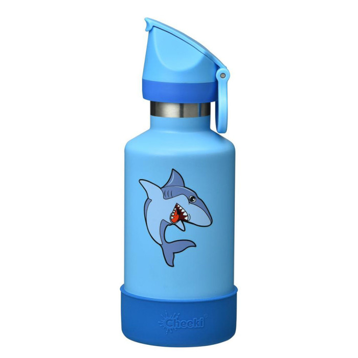 Термопляшка дитяча Cheeki Insulated Kids 400 ml (Shark) 