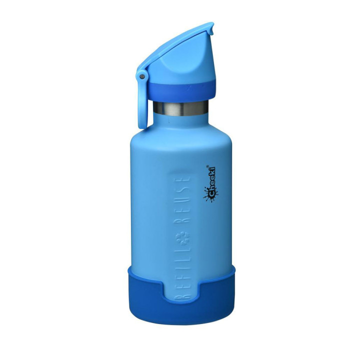 Термопляшка дитяча Cheeki Insulated Kids 400 ml (Shark) 