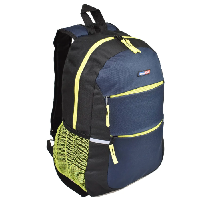 Рюкзак міський Semi Line 18 Navy/Black/Yellow (J4679-7) 