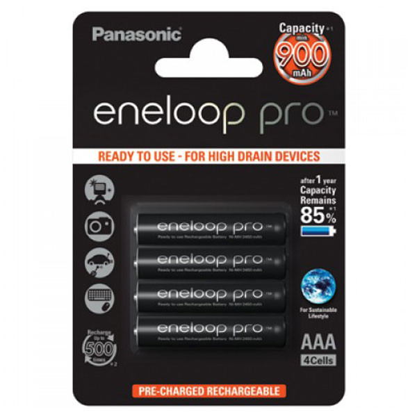 Акумулятор Panasonic Eneloop AAA 930mAh 1шт 