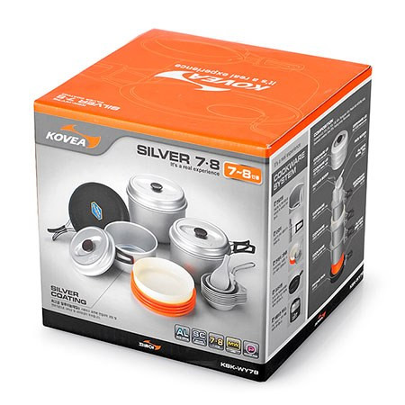 Набір посуду Kovea Silver 78 KSK-WY78 (4823082716258) 