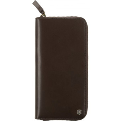 Портмоне шкіряне Victorinox Altius Edge /Dark Earth Turing Коричневе (Vt605437)