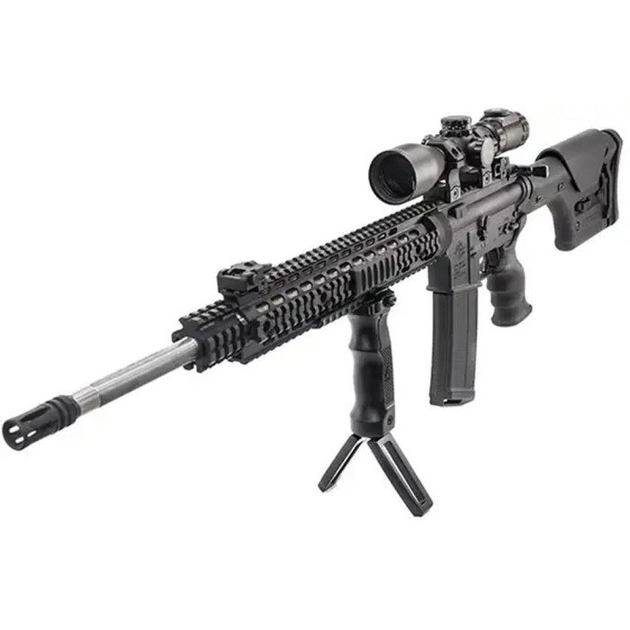 Рукоятка-сошки Leapers D Grip black 