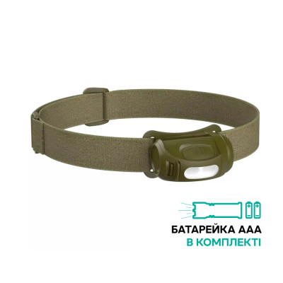 Ліхтар налобний Princeton Tec Fred, 200 Lumens olive drab