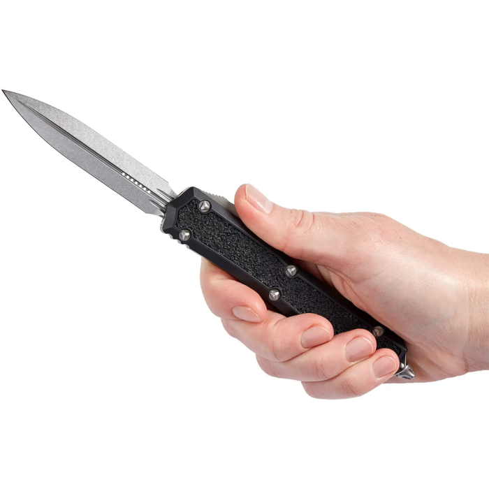 Ніж Microtech Makora Double Edge Stonewash Signature Series 