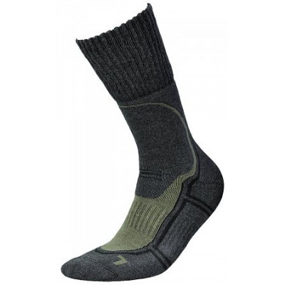 Термошкарпетки InMove Trekking Deodorant Антрацит з Хакі, 38-40