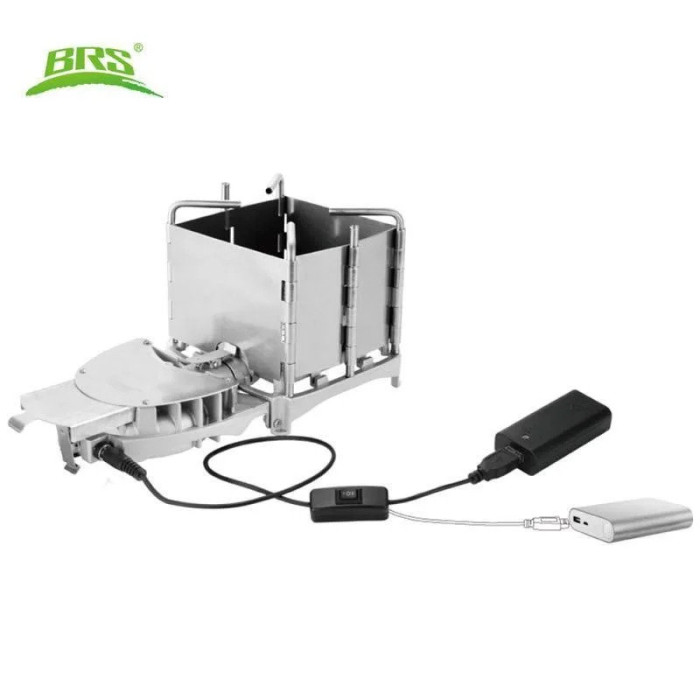 Твердопаливна піч з турбiною та живленням BRS-116 (заводський дефект, на різному рівні пальник із турбіною) 