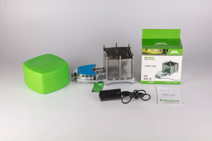 Твердопаливна піч з турбiною та живленням BRS-116 (заводський дефект, на різному рівні пальник із турбіною) 