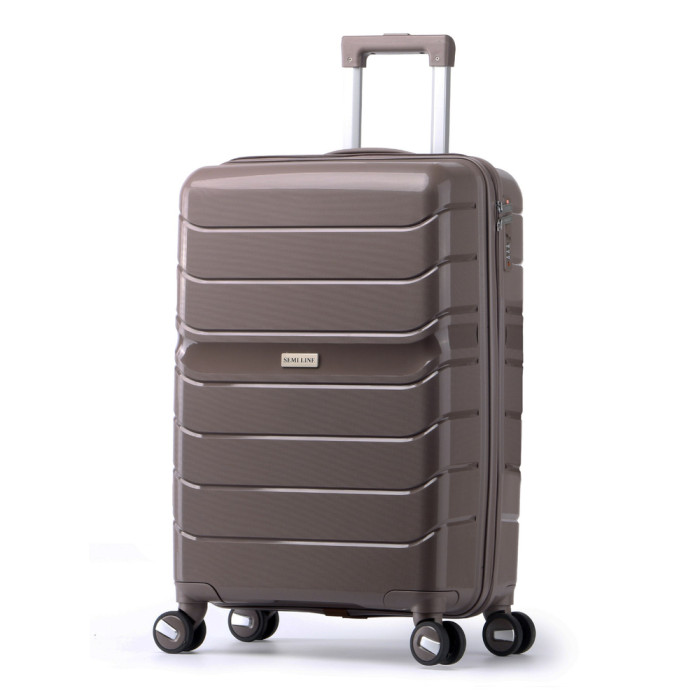Валіза Semi Line 20" (S) Brown (T5768-1)