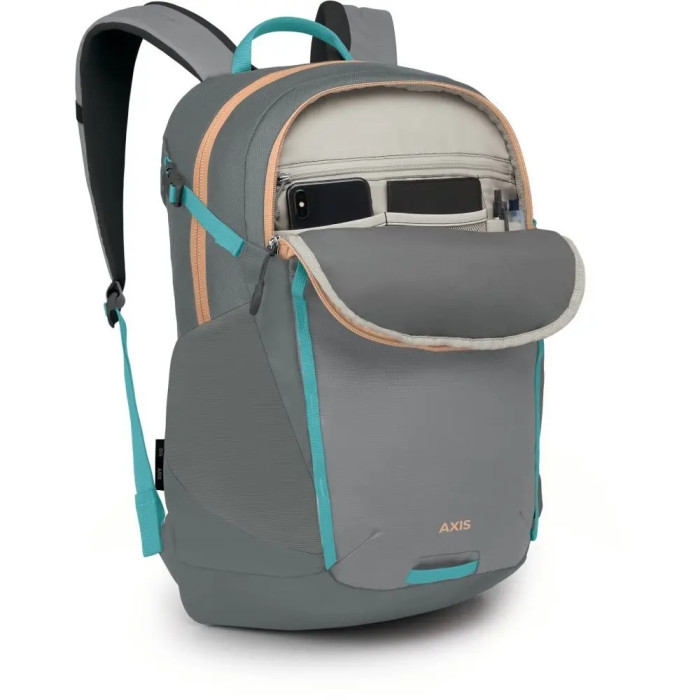 Рюкзак Osprey Axis medium grey/coal grey - O/S - сірий 