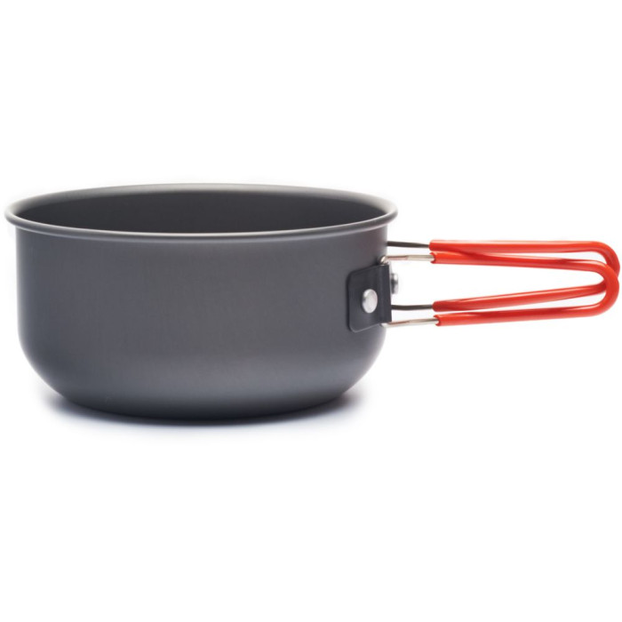 Набір посуду для кемпінгу 4 од. Naturehike NH15T401-G, алюміній 