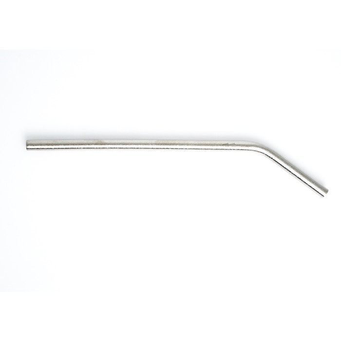 Трубочка вигнута з титану TiTo Titanium-сіра з мішечком  