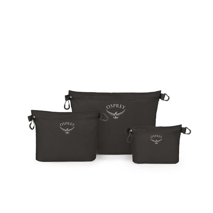 Набір органайзерів Osprey Ultralight Zipper Sack Set black - O/S - чорний 