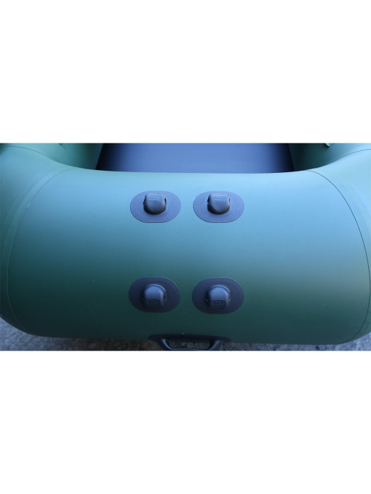 Надувний човен Elling Навігатор 249, зелений 