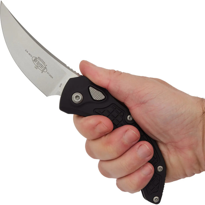 Ніж Microtech Brachial Apocalyptic, black 