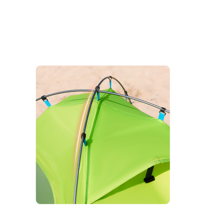 Намет двомісний Naturehike CNK2450WS030, зелений 