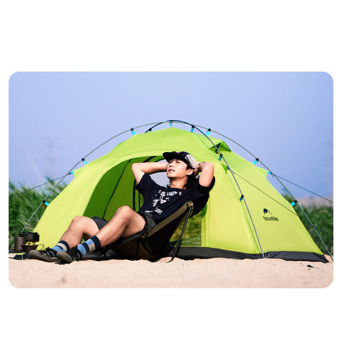 Намет двомісний Naturehike CNK2450WS030, зелений 