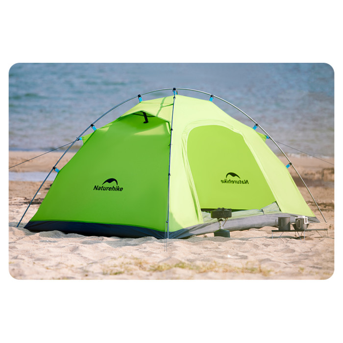 Намет двомісний Naturehike CNK2450WS030, зелений 
