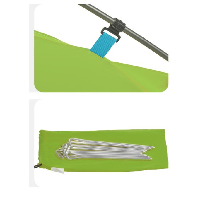 Намет двомісний Naturehike CNK2450WS030, зелений 