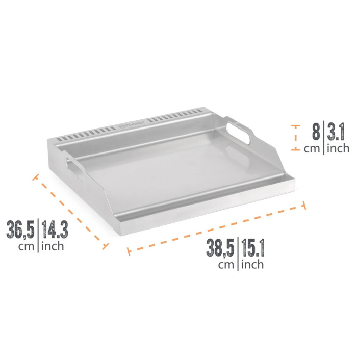 Планча-гриль для газової плити Petromax Griddle Plate for Gas Table 