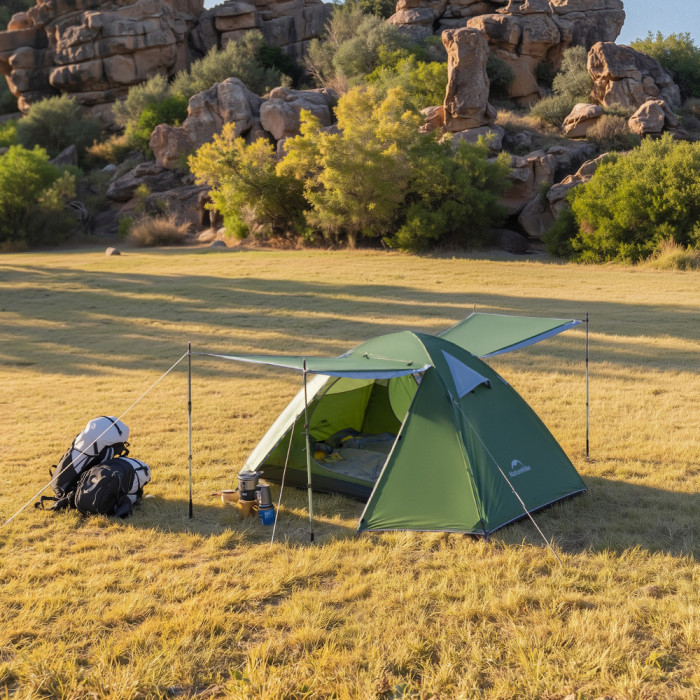 Намет двомісний Naturehike Bleik Series Tent CNK2550WS038, зелений (6977465863522)
