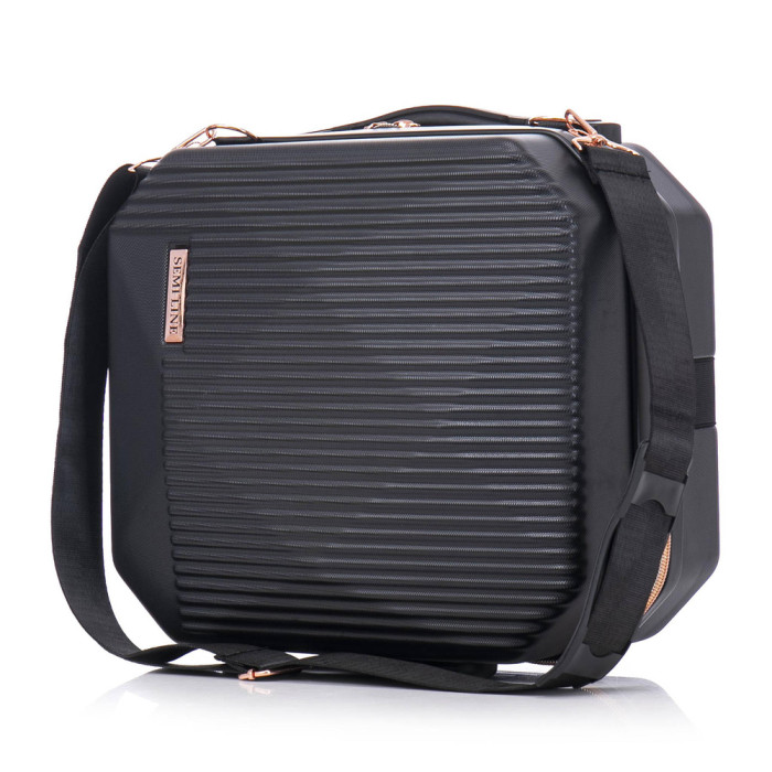 Бьюті-кейс Semi Line 12L Black (T5821-2)