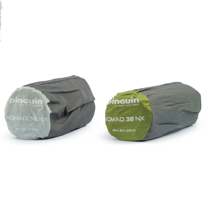 Самонадувний килимок Pinguin Nomad NX, 194x64x3.8см, Grey (PNG 715385) 