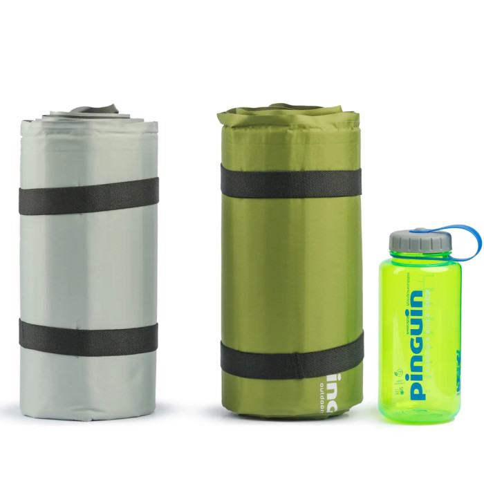 Самонадувний килимок Pinguin Nomad NX, 194x64x3.8см, Grey (PNG 715385) 