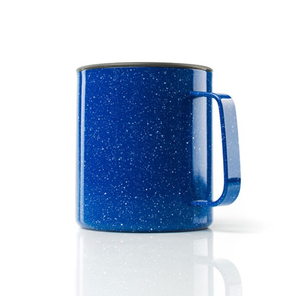 Термогорнятко GSI Outdoors Glacier Stainless 15Fl.Oz. Camp Cup (синє) 