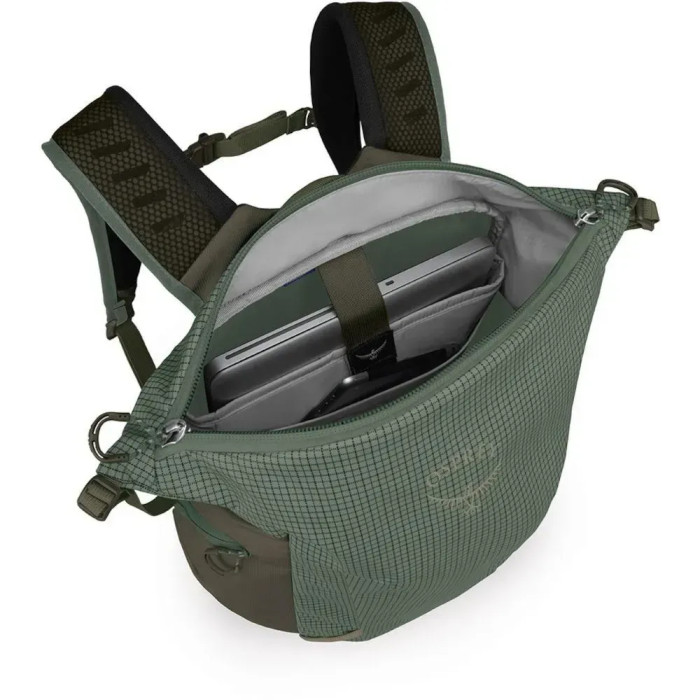 Рюкзак Osprey Transporter Zinch pine leaf/earl grey - O/S - темно-зелений 