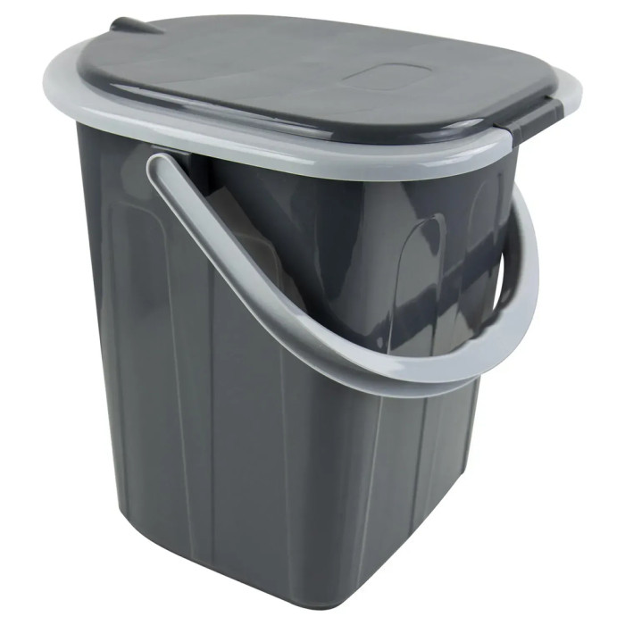 Біотуалет Bo-Camp Portable Toilet Square 20 Liters Grey (5502820) 