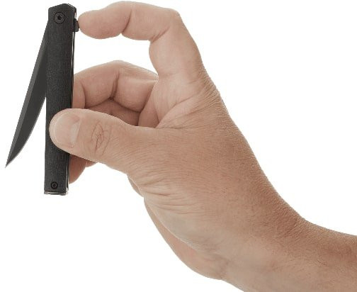 Ніж CRKT CEO Black, фліпер, чорний (7097K) 