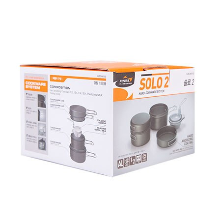 Набір посуду Kovea Solo 2 KSK-SOLO2 (4823082716210) 