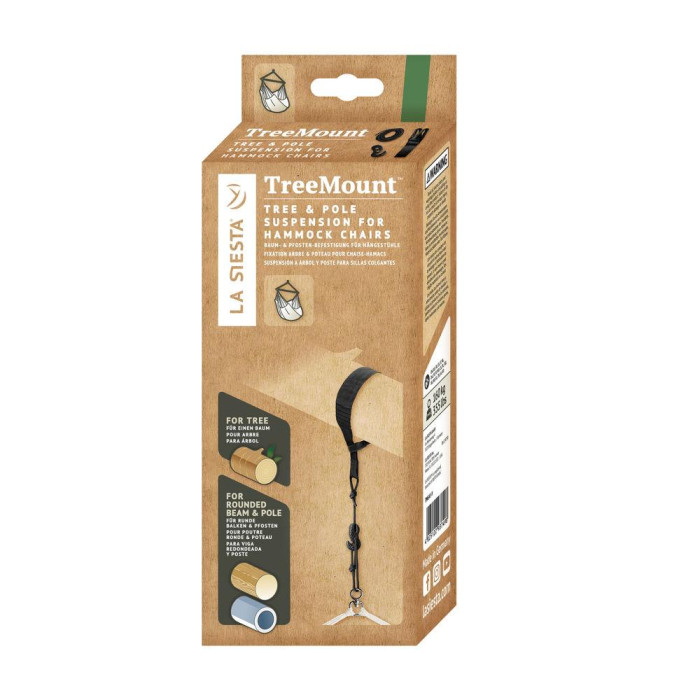 Кріплення для стільців-гамаків La siesta TreeMount TMG45-9 black 