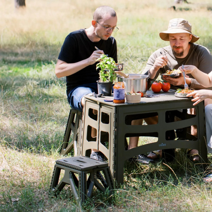 Стілець Tribe Camp Chair High пластиковий T-EF-0002-olive 