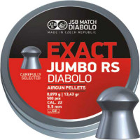 Кулі пневматичні JSB Diablo Exact Jumbo RS 5,52 мм 0,870 г 500 шт/уп (546207-500)