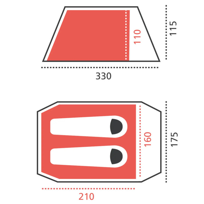 Намет Grand Canyon Robson 2 Capulet Olive (330007) 