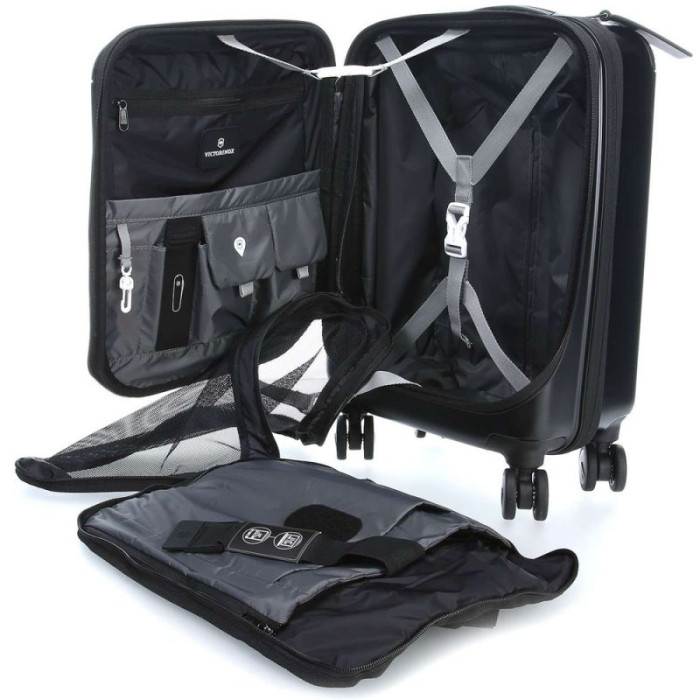 Чемодан на 4 колесах Victorinox Travel Spectra 2.0/Black S Compact Expandable 29/33 л (Vt601283) 