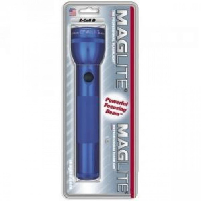 Ліхтарик Maglite 2D S2DFD6R, темно синій, блістер 